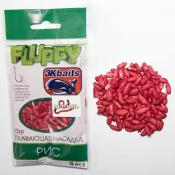 Рис плавающий FLUPPY «Мотыль», 15 г