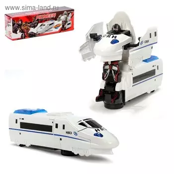 Робот «Поезд», трансформируется, световые и звуковые эффекты, работает от батареек