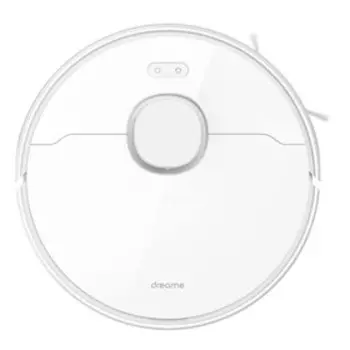 Робот-пылесос Dreame Robot Vacuum D10 Plus, 46 Вт, сухая и влажная уборка, 145 мл, белый