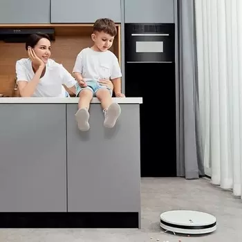 Робот-пылесос с функцией влажной уборки Dreame Robot Vacuum-Mop F9 White