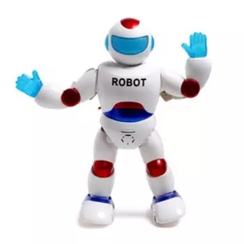 Робот «Танцор», световые и звуковые эффекты, работает от батареек