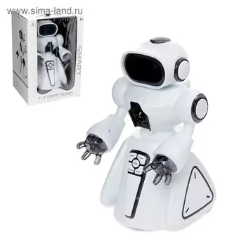 Робот «Умный бот», световые эффекты, работает от батареек