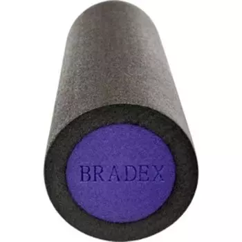 Ролик для йоги и пилатеса Bradex SF 0821, 15х45 см, серый