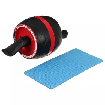 Ролик для пресса ONLYTOP, 401919 см, с ковриком, красный