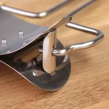 Ролик для вырезания кругов из теста Доляна, d=8 см, серебристый