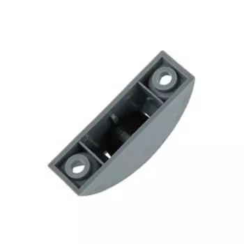 Ролик выкатной, d=16 мм, серый