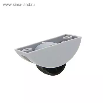 Ролик выкатной, серый