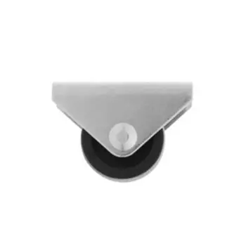 Ролик выкатной ТУНДРА, h=29 мм, покрытие цинк, 1 шт.