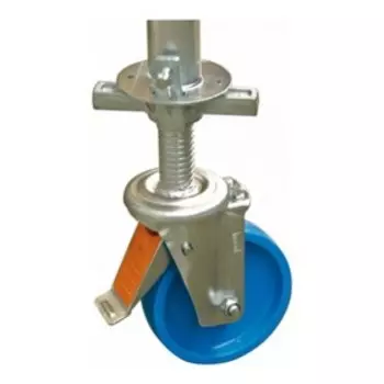 Ролики KRAUSE, регулируемые, 150 мм, комплект 4 шт