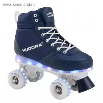 Ролики-квады Advanced LED, размер 35/36