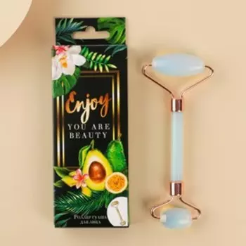 Роллер гуаша «Авокадо», природные материалы