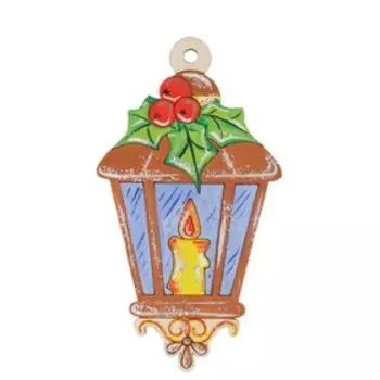 Роспись по дереву Игрушки на ёлку «Новогодний переполох»