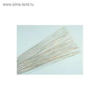 Ротанг, прямой, серебряный 120 см, 250 г