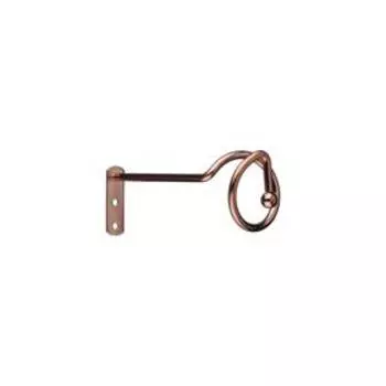 Розетка для штор, цвет красная бронза