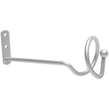 Розетка для штор, цвет серебряный