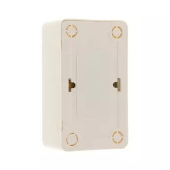 Розетка двухместная Luazon Lighting "Лига", 16 А, накладная, с з/к, белая