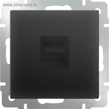 Розетка Ethernet RJ-45 WL08-RJ-45, цвет черный