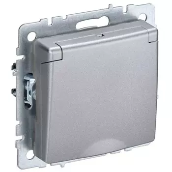 Розетка IEK BR-R16-16-44-K47 BRITE, 16А, IP44, с заземлением