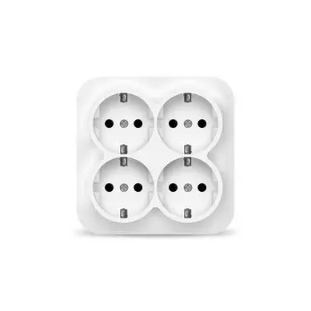 Розетка IONICH 1449, ОП, 4 розетки, IP20