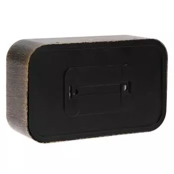 Розетка "Элект" RA 16-238-ЧБ, 16 А, 250 В, двухместная, открытая, с з/к, черная под бронзу