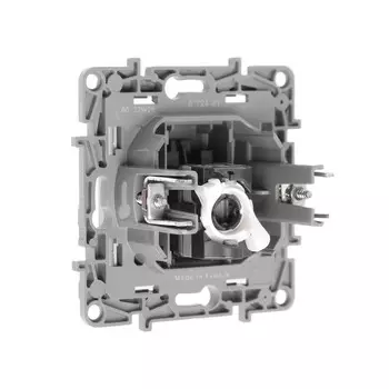 Розетка компьютерная RJ45 Legrand Etika, 1-ая, Алюминий