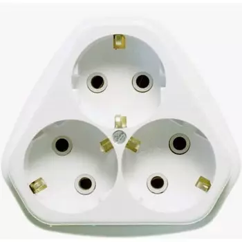 Розетка Кунцево 5929, СП, 3 розетки, IP20