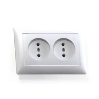 Розетка Кунцево 8115 Селена, СП, 2 розетки, IP20