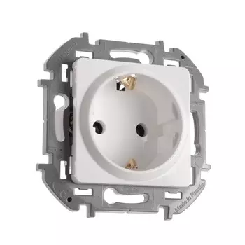 Розетка Legrand INSPIRIA, 2 К+ 3, 16 А, 250 В, Белый