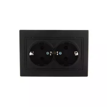 Розетка LEZARD 701-4242-127 Mira, СП, 2 розетки, IP20