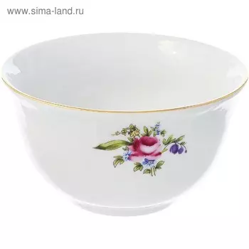 Розетка Menuet, декор «Мейсенский цветок, отводка золото», 11 см