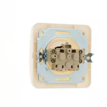 Розетка одноместная Luazon Lighting "Орион", 10 А, скрытая, без з/к, белая