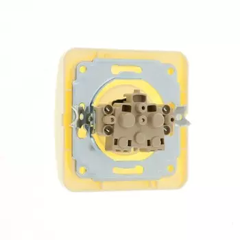 Розетка одноместная Luazon Lighting "Орион", 10 А, скрытая, без з/к, бежевая