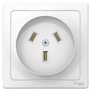 Розетка SchE BLNSR003231 Blanca, СП, IP20