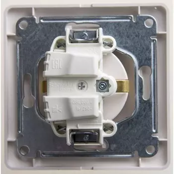 Розетка SchE GSL000642 Glossa, СП, IP20