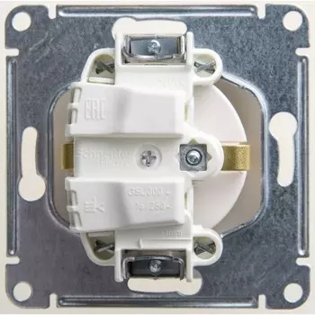Розетка SchE GSL000643 Glossa, СП, IP20