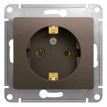 Розетка SchE GSL000843 Glossa, СП, IP20