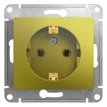Розетка SchE GSL001043 Glossa, СП, IP20