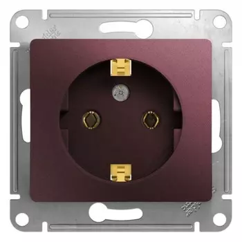 Розетка SchE GSL001143 Glossa, СП, IP20
