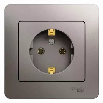 Розетка SchE GSL001242 Glossa, СП, IP20