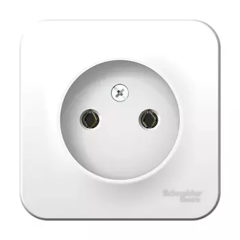 Розетка SE Blanca, 16 А, 250 В, накладная, без з/к, IP20, белая, BLNRA000111