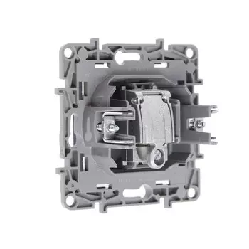 Розетка TV Звезда Legrand Etika, Антрацит