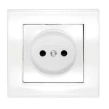 Розетка Universal 7947595 Бриллиант, СП, IP20