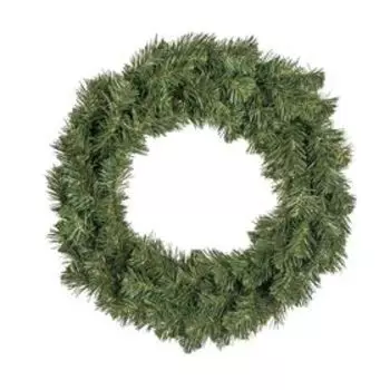 Венок новогодний d=40 см «ЕлкиТорг. Звёздный» 90 ПВХ веток