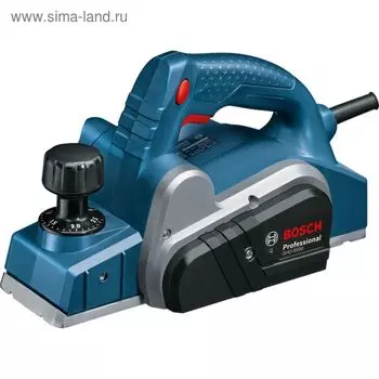 Рубанок Bosch GHO 6500 (0601596000), 650 Вт, глубина строгания до 2,6 мм