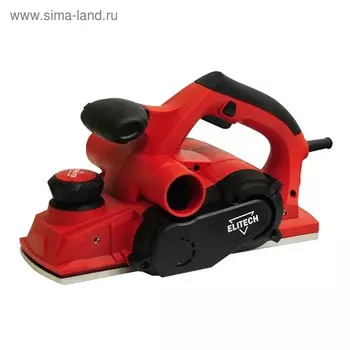Рубанок Elitech Р110, 1000 Вт, 15000 об/м, ширина 110мм, гл. 3мм, п/сборник, 2 ножа
