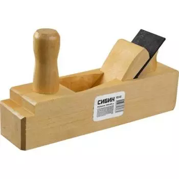 Рубанок "СИБИН" 18540, 240х60 мм, деревянный