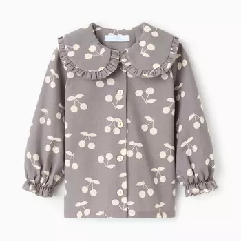 Рубашка детская с воротником KAFTAN, размер 30 (98-104 см)