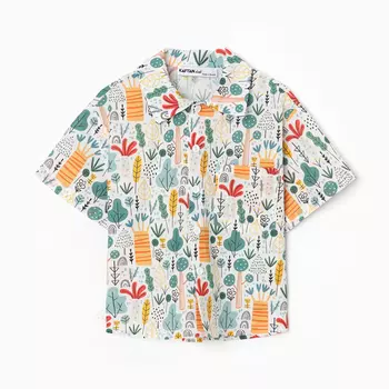 Рубашка для мальчика KAFTAN «Лес», размер 30 (98-104 см)