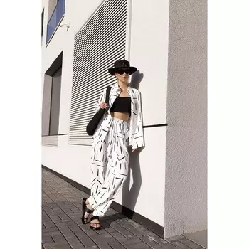 Рубашка и брюки женские, размер 44