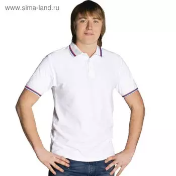 Рубашка мужская, размер 50, цвет белый